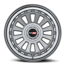 18x9 Vortek VRD-702 Radar Matte Gunmetal 6x135 ET12 CB106.1 Wheel