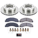 PowerStop OE Stock Replacement Low-Dust Ceramic Brake Pad and Rotor Kit