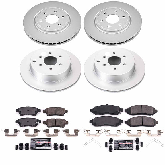Z23 Daily Driver Premium Carbon-Fiber Ceramic Brake Pad and Fully Coated Rotor K