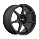 17X8 Motegi MR154 Battle Matte Black 5X110 ET30 Wheel Rim-2