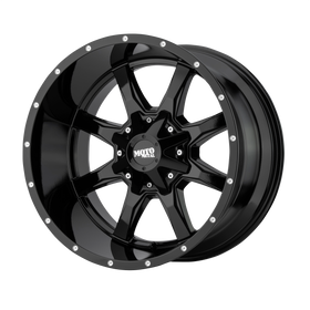 18X10 Moto Metal MO970 Gloss Black With Milled Lip 8X165.1 ET-24 wheel/rim