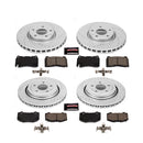 PowerStop Z23 Daily Driver Carbon-Fiber Ceramic Brake Pad and Drilled & Slotted