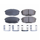 PowerStop Z17 Evolution Ceramic Brake Pads With Hardware