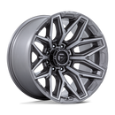22x12 Fuel Off-Road FLUX Platinum Wheel 8x165.1 ET-44 CB125.1