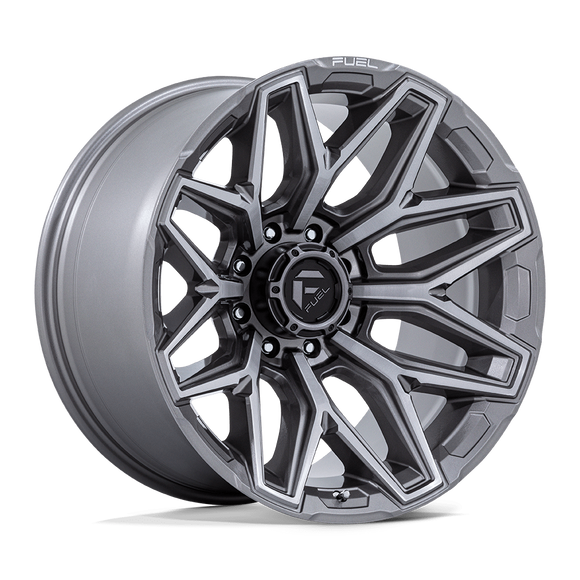 22x12 Fuel Off-Road FLUX Platinum Wheel 8x165.1 ET-44 CB125.1