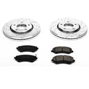 PowerStop Z23 Daily Driver Carbon-Fiber Ceramic Brake Pad and Drilled & Slotted