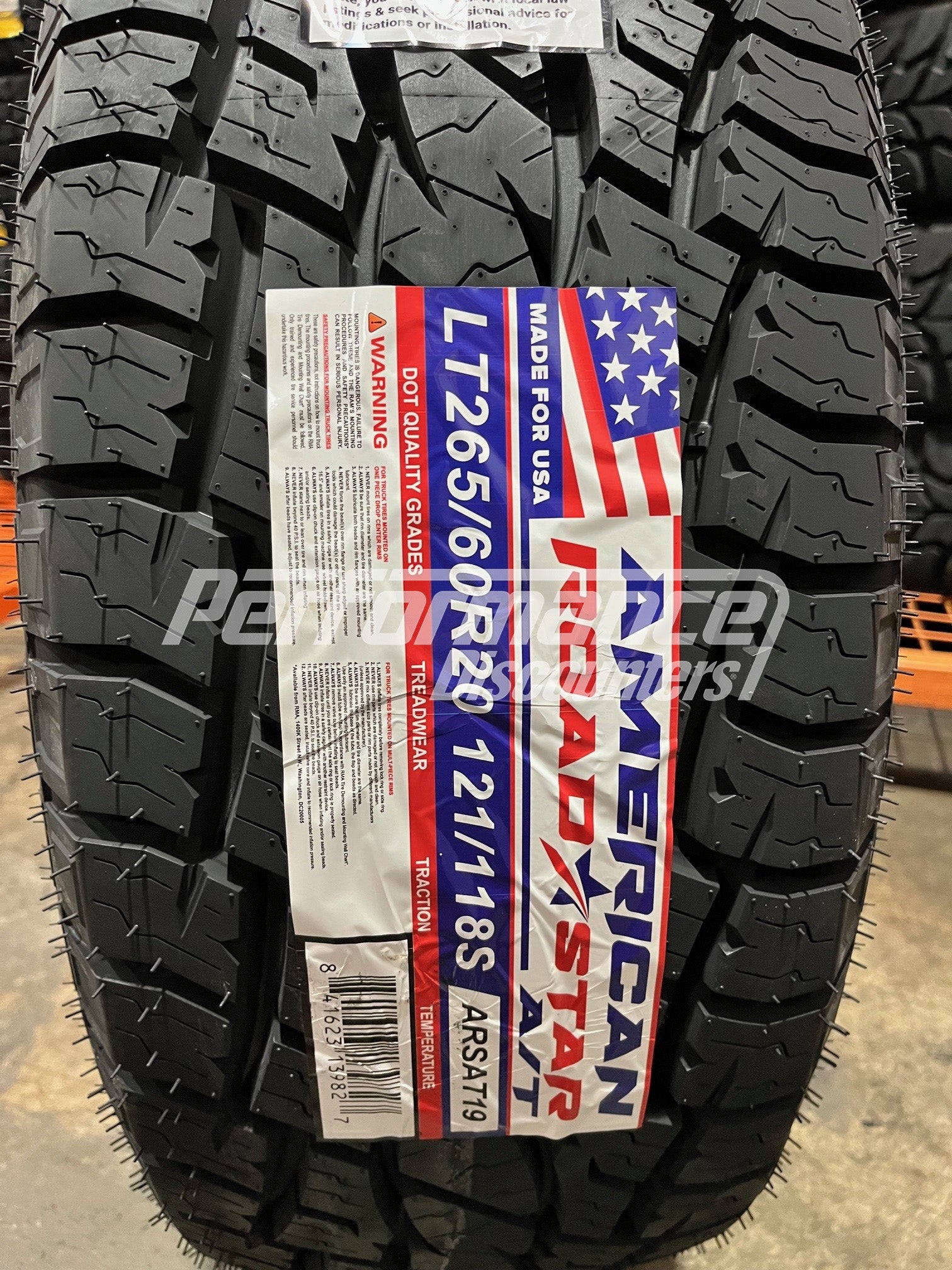 American Roadstar A/T Tire(s) 265/60R20 121S LRE BSW 265 60 20 2656020