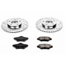 PowerStop Z23 Daily Driver Carbon-Fiber Ceramic Brake Pad and Drilled & Slotted
