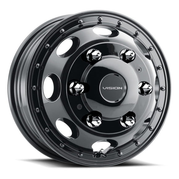 16x5.5 Vision 181Z Hauler Gloss Black 6x205 ET120.05 Wheel Rim