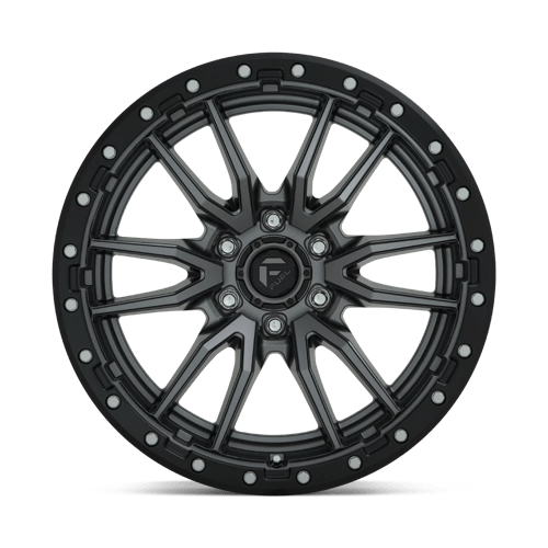 20x10 Fuel Off-Road D680 Rebel Anthracite Center Black Lip 6x139.7 ET-18 Wheel