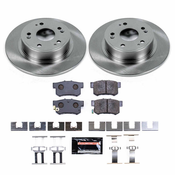 PowerStop Track Day High-Performance Brake Pad and Rotor Kit