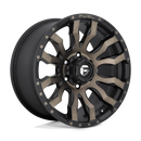 20x9 Fuel Off-Road D674 Blitz Matte Black Double Dark Tint 8x170 ET1 Wheel