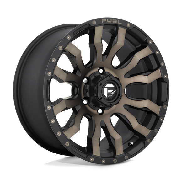 20x9 Fuel Off-Road D674 Blitz Matte Black Double Dark Tint 8x170 ET1 Wheel