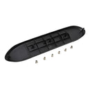 Westin Platinum 4 WTW Step Pad & Clips Molded Black Plastic 24-50020