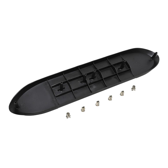 Westin Platinum 4 WTW Step Pad & Clips Molded Black Plastic 24-50020