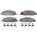 PowerStop Z17 Evolution Ceramic Brake Pads With Hardware