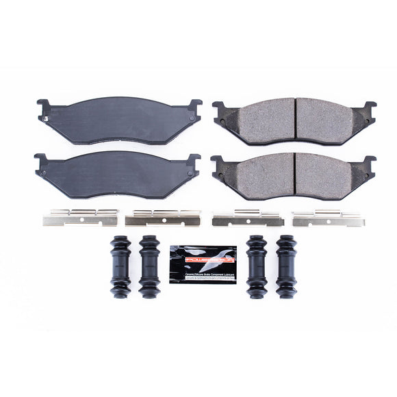 PowerStop Z23 Evolution Sport Carbon-Fiber Brake Pads With Hardware