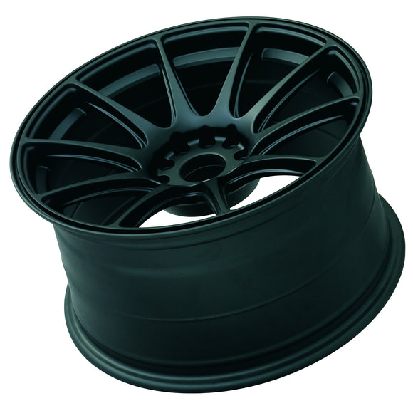 18x8.75 XXR 527 Flat Black 5x100 ET20 CB73 Wheel