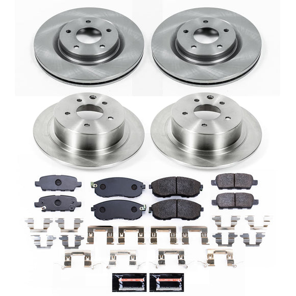 PowerStop Track Day High-Performance Brake Pad and Rotor Kit