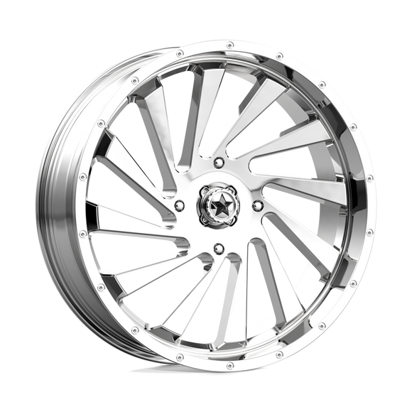 20X7 MSA OFFROAD WHEELS M46 BLADE Chrome 4X137 ET0 wheel/rim