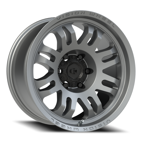 18x9.5 Vision 409 Inferno Satin Grey 6x139.7 6x5.5 ET-18 Wheel Rim