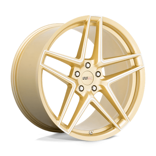 19X9 Cray Panthera Gloss Gold With Mirror Face 5X120 ET38 Wheel Rim