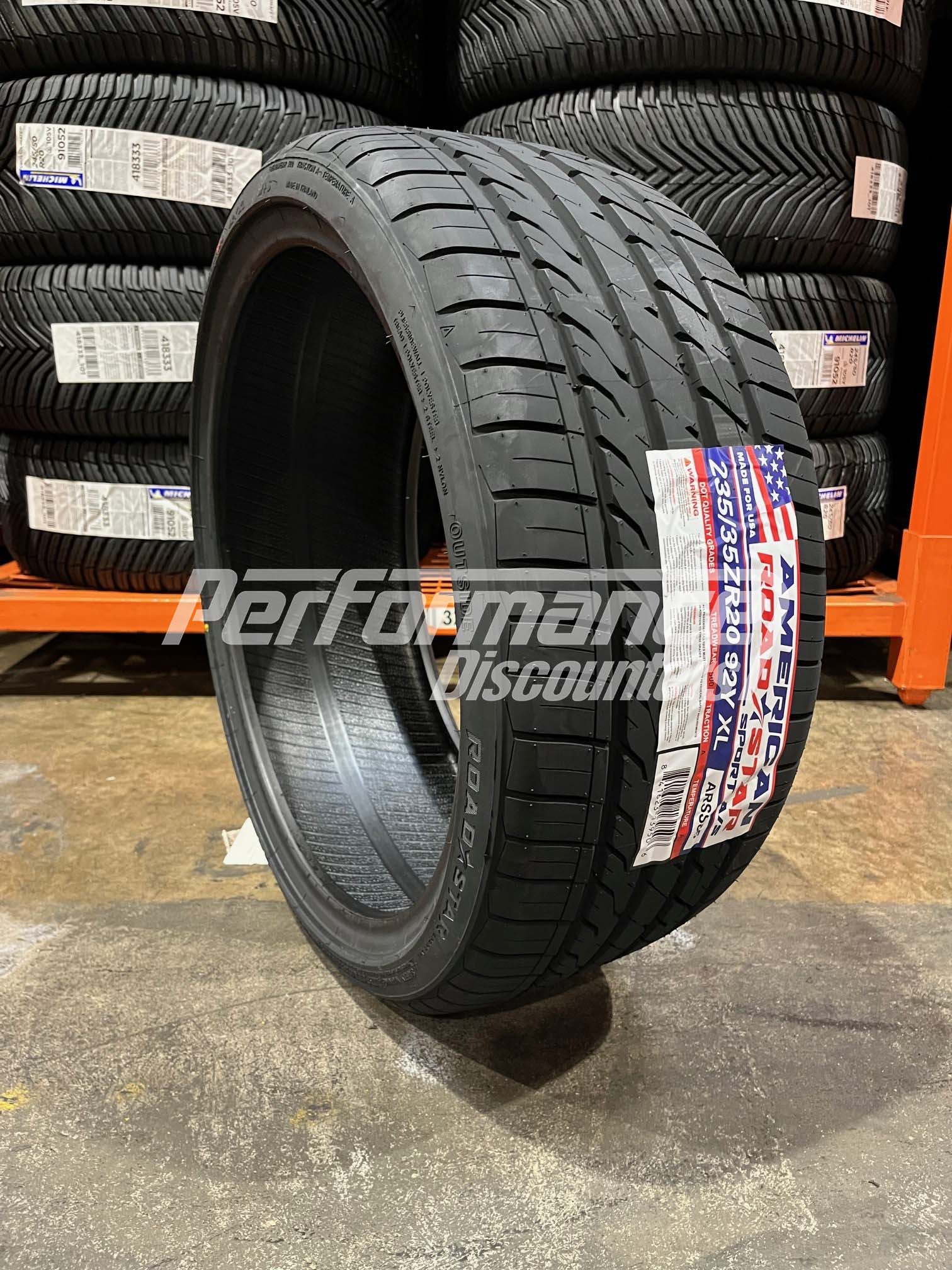 American Roadstar Sport A/S Tire(s) 235/35R20 92Y XL BSW 235 35 20 2353520