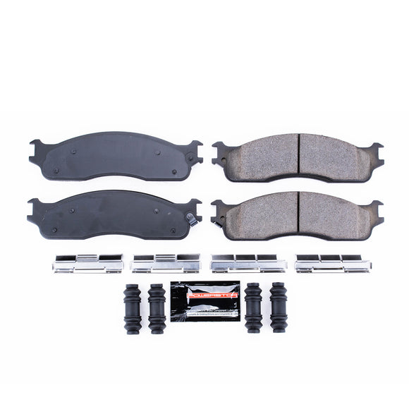 PowerStop Z23 Evolution Sport Carbon-Fiber Brake Pads With Hardware