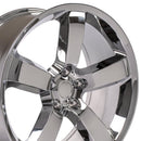 20" Replica Wheel DG04 Fits Dodge Charger SRT Rim 20x9 Chrome Wheel