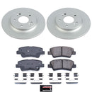 Genuine Geomet Coated Rotor and Low-Dust Ceramic Brake Pad Kit