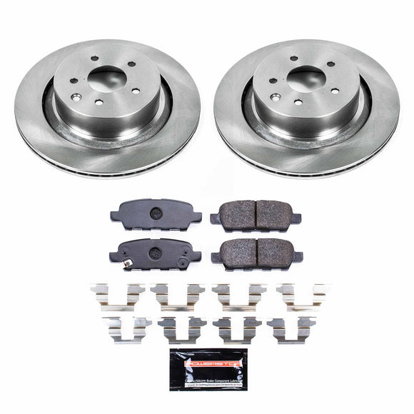 PowerStop Track Day High-Performance Brake Pad and Rotor Kit