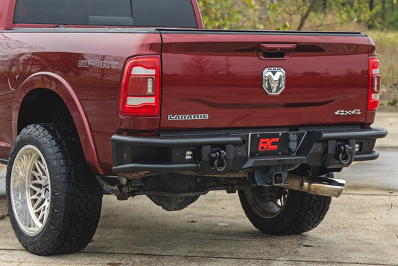 Rough Country Rear Bumper Tubular for Ram 2500 3500 10-25