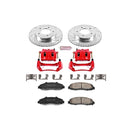 PowerStop Z23 Daily Driver Carbon-Fiber Ceramic Pads Drilled & Slotted Rotor & C