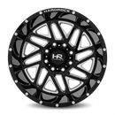 20x12 Hardrock Bones XPosed Gloss Black Milled 5x150 ET-44 wheel/rim-1