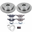 PowerStop OE Stock Replacement Low-Dust Ceramic Brake Pad and Rotor Kit