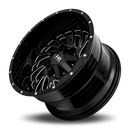 20x12 Hardrock Attack Gloss Black Milled 6x135/139.7 ET-51 wheel/rim-4