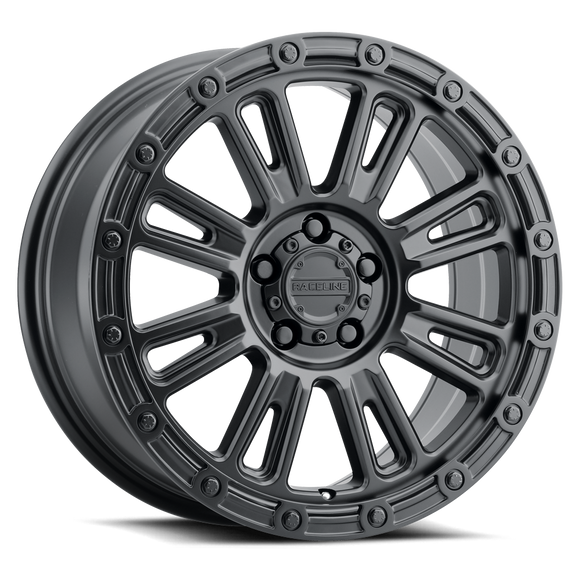 17x8 Raceline 956B Satin Black 5x110 ET30 Wheel Rim