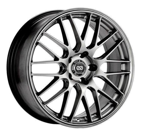 18x8 Enkei EKM3 Silver Wheel/Rim 5x110 5-110 18-8 ET40