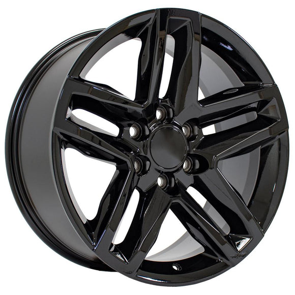 20" Replica CV34B fits Chevrolet Silverado 1500 20x9 Gloss Black