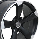 19" Replica Wheel AU29 Fits Audi S4 Rim 19x8.5 Machined Wheel