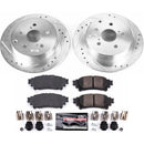 PowerStop Z23 Daily Driver Carbon-Fiber Ceramic Brake Pad and Drilled & Slotted