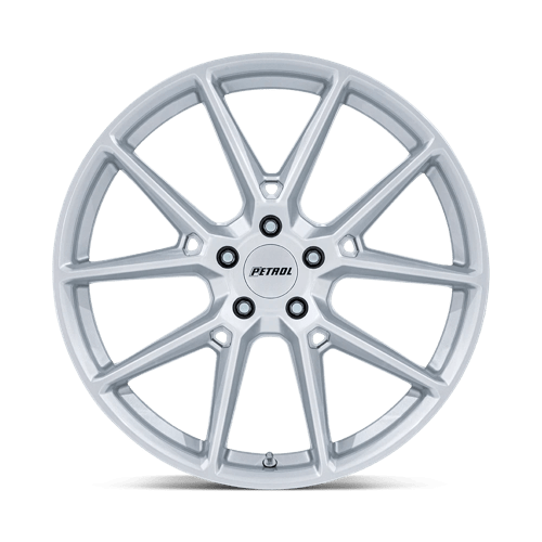 19x8 Petrol PE002 P1E Gloss Silver 5x108 ET40 CB72.56 Wheel Rim