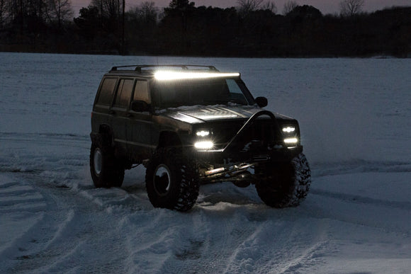 4.5 Inch Lift Kit - V2 - Rear AAL - Jeep Cherokee XJ 2WD/4WD (84-01)