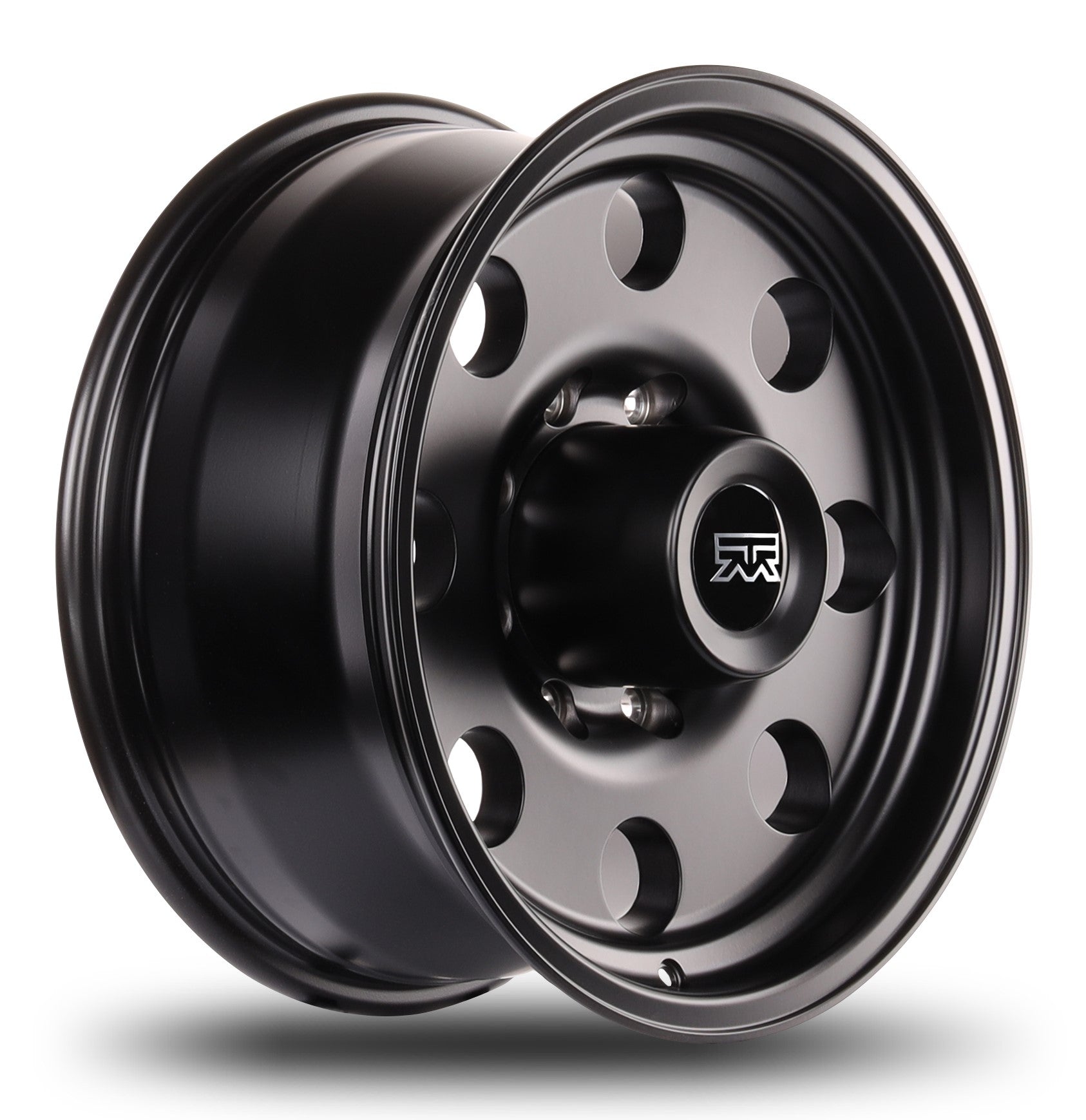 17x8 Mudder Trucker MT614 Deisel Satin Black 8x170 ET0 Wheel Rim