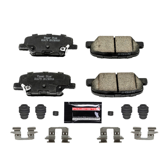 PowerStop Z23 Evolution Sport Carbon-Fiber Brake Pads With Hardware
