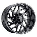 20x10 WELD Off-Road Fulcrum Gloss Black Milled 8x170 ET-18 Wheel Rim-1