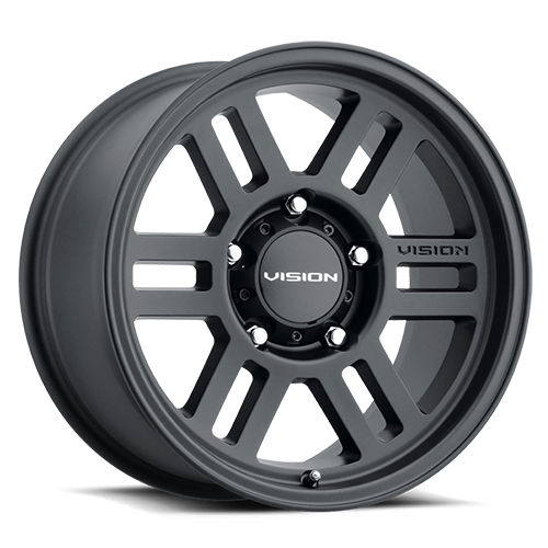 17x9 Vision 355 Manx 2 Overland Satin Black 8x170 ET12 Wheel Rim