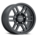 17x9 Vision 355 Manx 2 Overland Satin Black 8x170 ET12 Wheel Rim