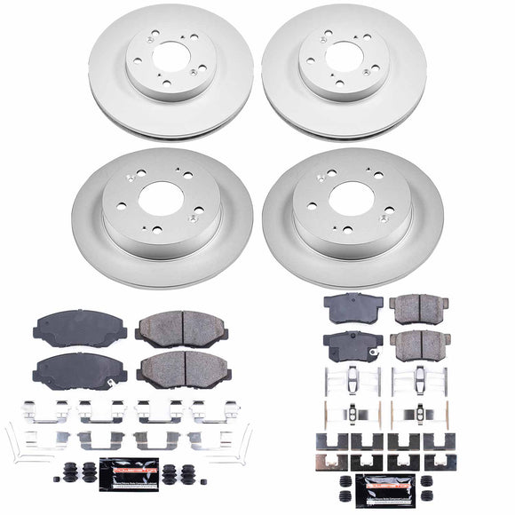Z23 Daily Driver Premium Carbon-Fiber Ceramic Brake Pad and Fully Coated Rotor K