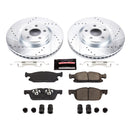 PowerStop Z23 Daily Driver Carbon-Fiber Ceramic Brake Pad and Drilled & Slotted